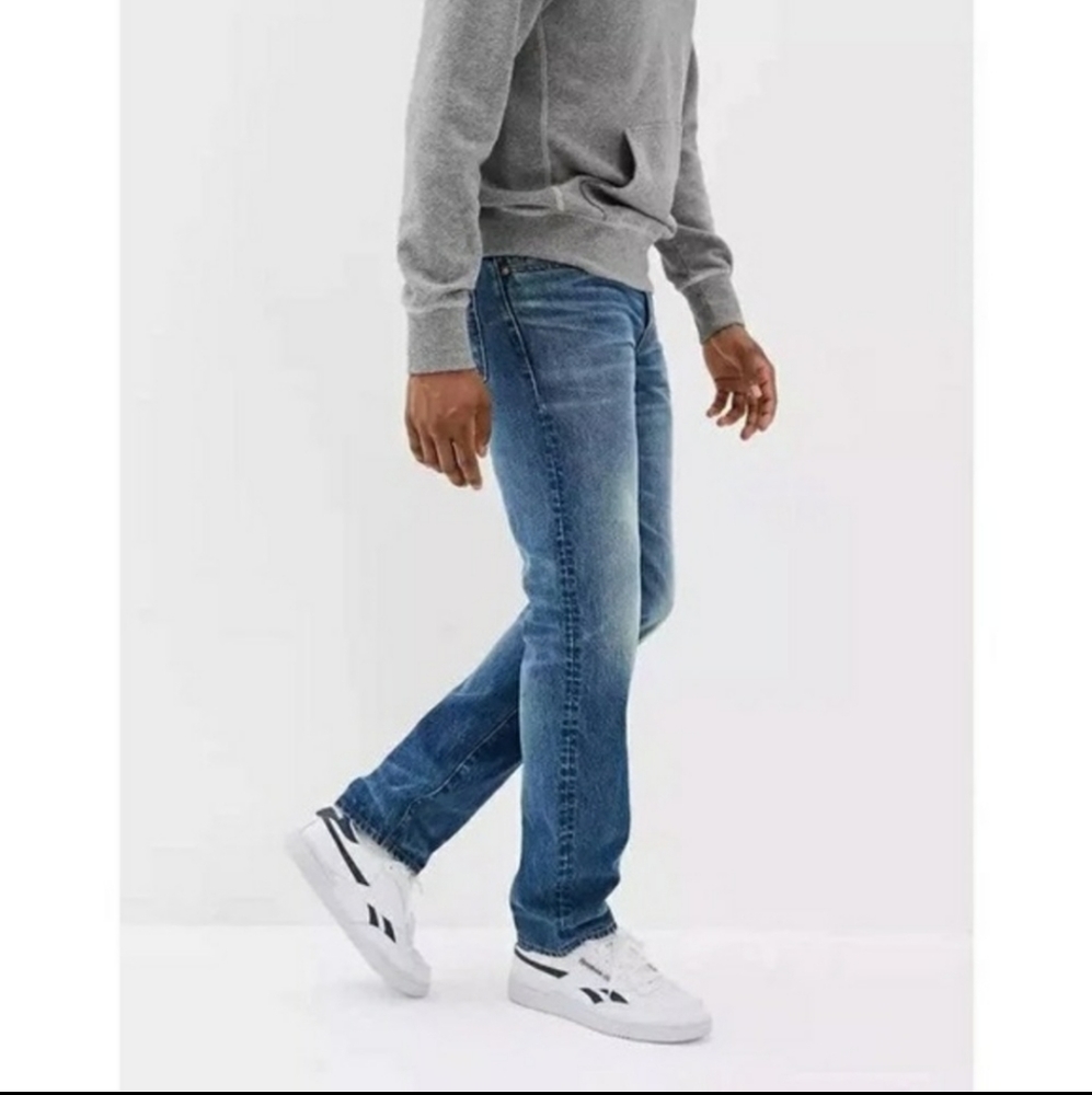 American Eagle Outfitters Original Straight Jeans Size 30 - Picture 6 of 14